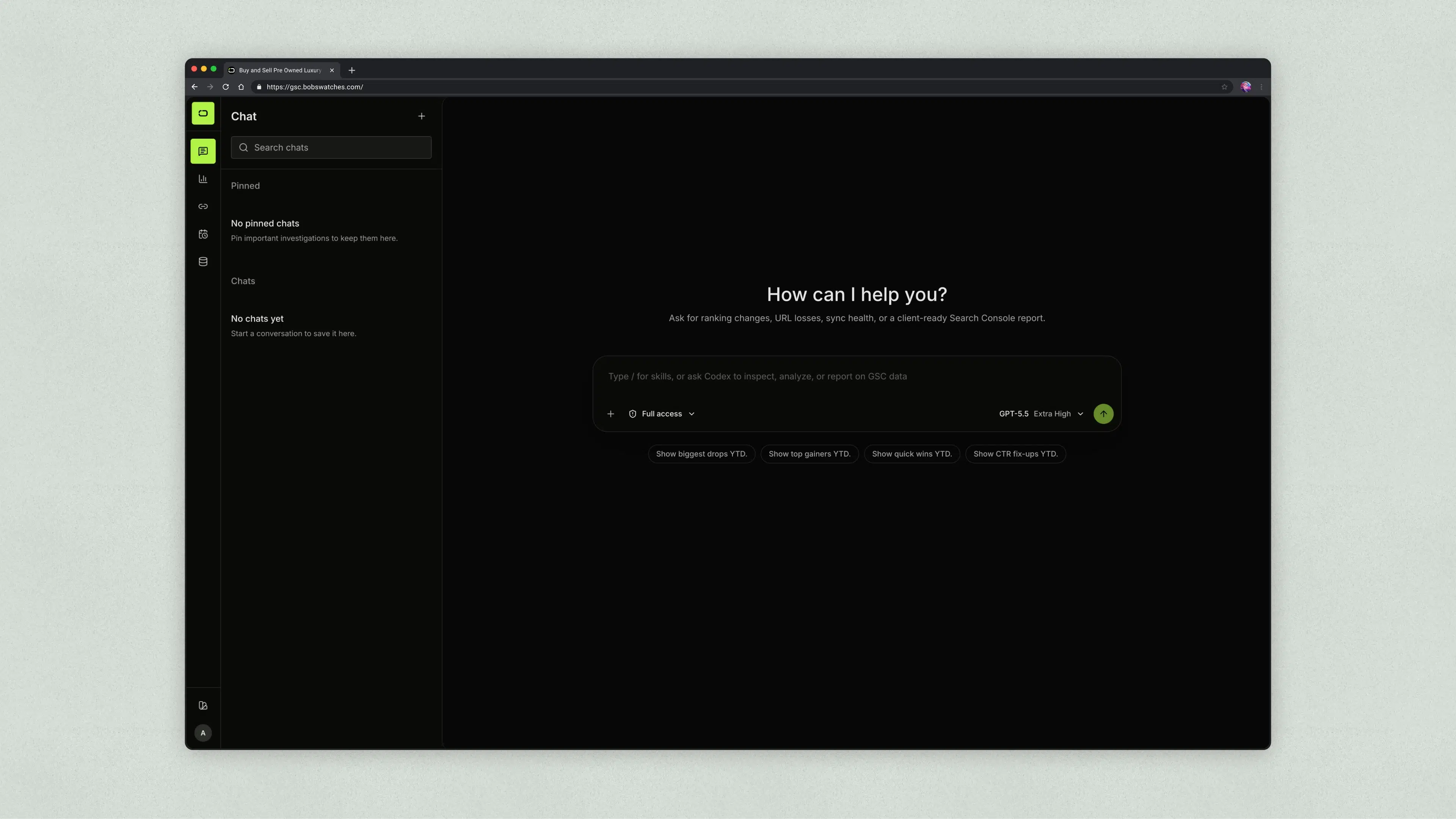 Bob's GSC - Chat v1.00