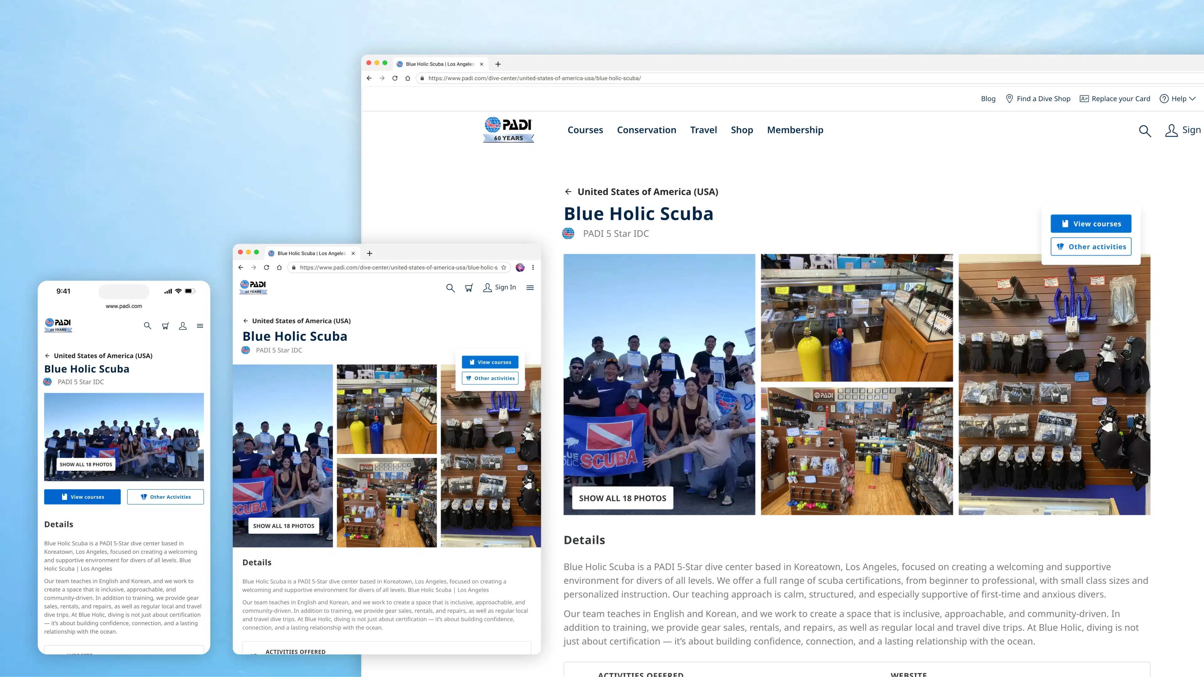 PADI - Detail Page v1.00