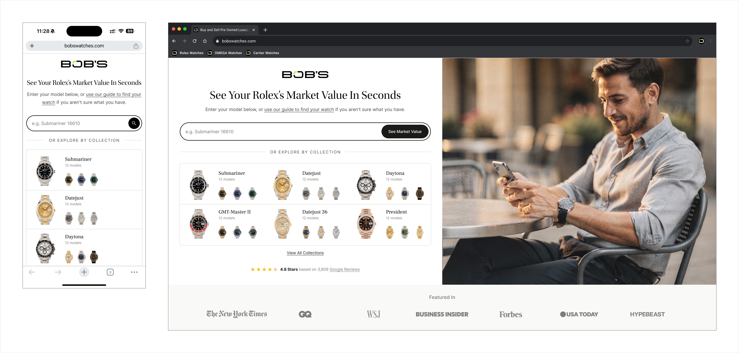 Sell Watch Search